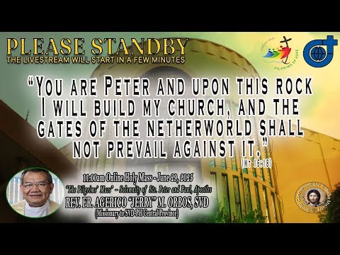 Fr. Jerry Orbos, SVD - LIVE NOW: HOLY MASS 11:00AM | Sunday, June 29, 2025 at the Diocesan Shrine