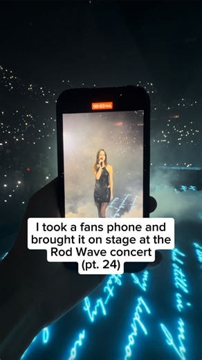 Cam Videos on Instagram: "I took a fans phone at the Rod Wave concert😅 (pt. 24) #viral #rodwave #tour"