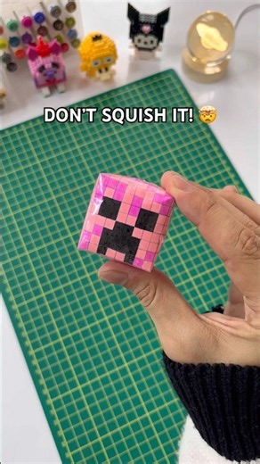 Don’t Squish this Minecraft Creeper… or else! 💥😳 #shorts