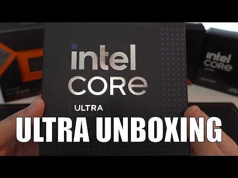 Intel Core Ultra 9 285K Unboxing