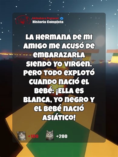 - HISTORIA DE REDDIT COMPLETA - La hermana de mi amigo me acusó de embarazarla siendo YO virgen. Pero todo explotó cuando nació el bebé: ¡Ella es blanca, yo negro y el bebé nació asiático! ૮ ྀིᴗ͈ . ᴗ͈ ྀིა𝓡ℯ𝓼𝓊𝓂𝓮𝓃.✦ ݁˖ Al OP le quieren meter hijo ajeno, el pobrecito sigue siendo virgen, le gusta el #anime y los jueguitos de compu y aún así le tienen fé. Pero cuando nace el baby el no es el único que sale a la luz, tambien la verdad. El OP es negro, la chica es blanca y el bebé tal y como nos