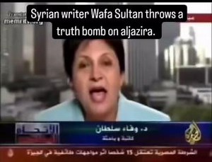 WOW: Syrian writer Wafa Sultan drops a TRUTH bomb on live Al Jazeera. The hosts were moving uncomfortably. Make this viral. | Hananya Naftali