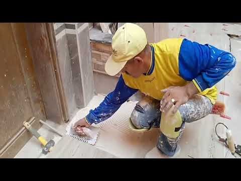 Porcelain Floor Tile Installation for Beginners and Pros | Perfect Leveling & Finishing Techniques