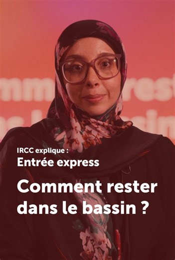 Dans notre nouvelle série de vidéos intitulée IRCC explique, des spécialistes du service à la clientèle d'IRCC répondent aux questions les plus courantes. Voici la dernière en date : Comment puis-je rester dans le bassin d'Entrée express ? Regardez la vidéo pour apprendre comment : #IRCCExplique #EntréeExpress | Immigration et Citoyenneté Canadienne