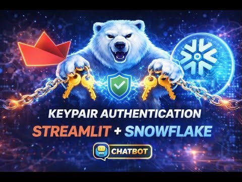 Streamlit Chatbot with Snowflake RestApi(keypair Auth) | One Backend for every UI