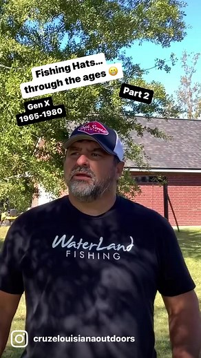 2.9K views · 27 reactions | Just wear that fishing hat ‘normal’ and ‘symmetrical’ 藍藍藍 #bassfishing #fishing #GenX #hats 6th Sense Fishing | Cruze's Louisiana Outdoors | Facebook