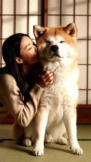 Akita's Dignified Squint