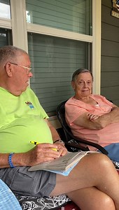 Betty Pettit is trying to make Bob Pettit jealous by declaring she should find another man and she’s got a whole line of guys ready. | Joshua Pettit