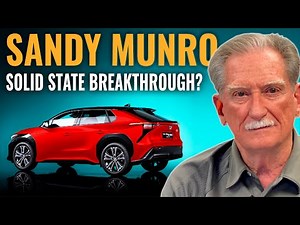 SANDY MUNRO on Toyota's Solid State Battery Breakthrough