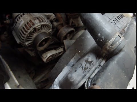 Jeep TJ Wrangler 4.0L 1996-2006 radiator replacement / install / change DIY