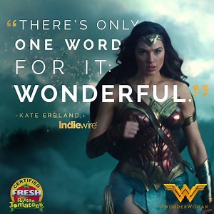 #WonderWoman is taking the world by storm. See it in theaters TODAY! Get tickets: http://bit.ly/wonderwomantix | Wonder Woman