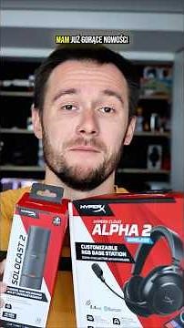 HYPERX CLOUD ALPHA 2 WIRELESS i SOLOCAST 2 🎙️ DUET DLA GRACZY, NA KTÓRY WARTO BYŁO CZEKAĆ 🎧