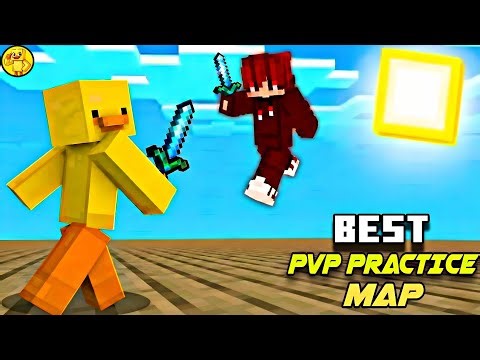 Best PvP Training Map for Minecraft Bedrock Players ⚔️ #minecraft