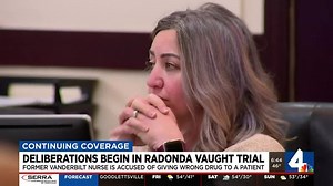 Jury to begin deliberations Friday morning in trial of former Vanderbilt nurse