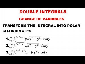 @btechmathshub7050Multiple Integrals-Double Integrals- Change of variables
