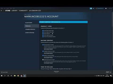 How To Manage Mature Content Settings on Your Account on Steam 2025