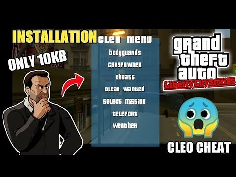 How to Install Cleo Cheats In GTA LCS Android/IOS | GTA LCS Cleo Cheats.