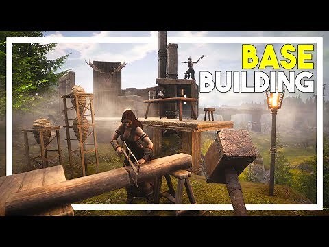 Conan Exiles Gameplay - Part 2: Building Home Base!