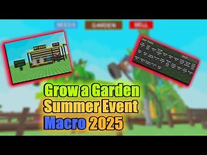 How to Auto Buy Seeds & Gears in Grow a Garden 2025! Easy Macro Trick for Roblox