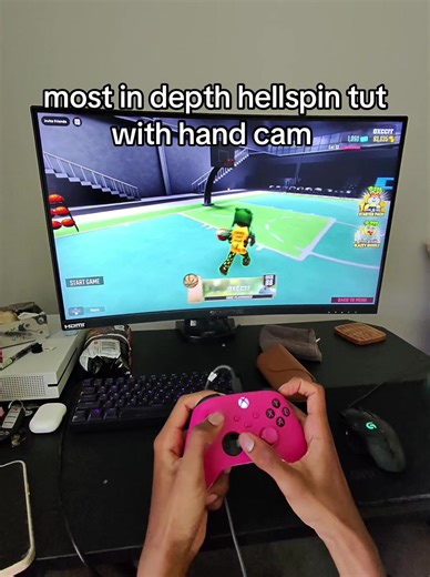 Roblox Hellspin Tutorial with Hand Cam