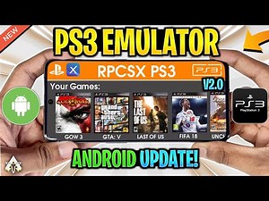 🔥 RPCSX PS3 Emulator For Android V2.0 - Setup/Settings/Gameplay | Play PS3 Games On Mobile!