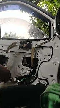 nissan navara power window driver side not working diy repair