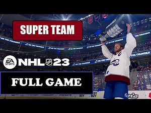 NHL 23 [Full Game | No Commentary] PS4