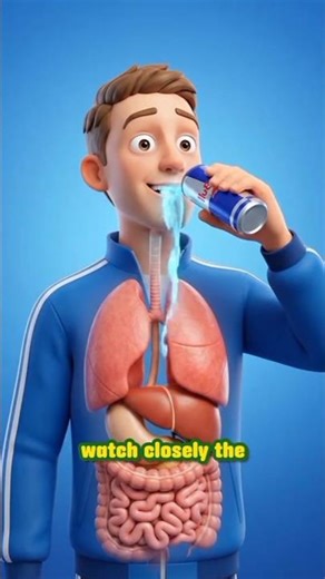 Don't drink read bull A's it's dangerous for your body #fyp #foryoupage #madicine #grow #anayomy