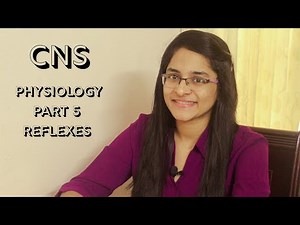 CNS PHYSIOLOGY PART 5 | REFLEXES
