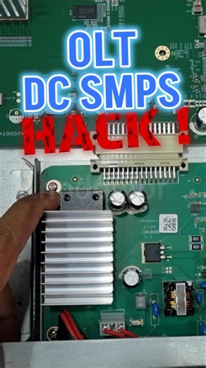 OLT AC SMPS to DC SMPS Upgrade 🔥 Stable & Safe Power!
