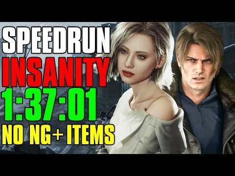 Resident Evil Requiem Speedrun en Insanidad (NO NG+) 1:37:01