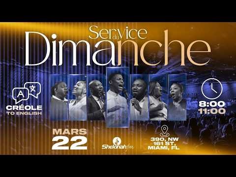 Sois Un Ananias! | Service Du Dimanche | 03/22/26 | Gregory Toussaint | Shekinah.fm