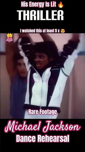 Michael Jackson 'Thriller' Dance Rehearsals (delab edit).