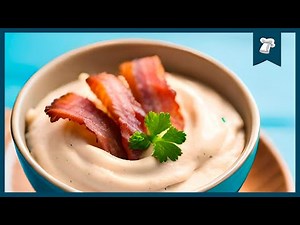 A Melhor Receita de MAIONESE DE BACON CASEIRA! 🥓
