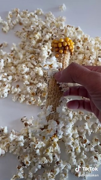 Popcorn Making Magic: A Delicious Snack Made from Corn on the Cob