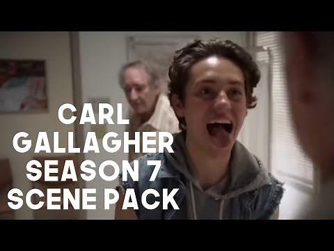 hot carl gallagher season 7 scene pack | shameless