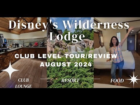 NEW tour of Disney's Wilderness Lodge Club Level Lounge and Food Offerings/August 2024/Old Faithful