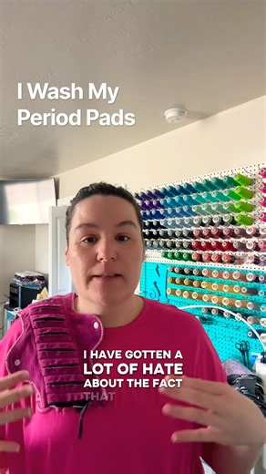 The hate for Washable Period Pads is insane #clothpads
