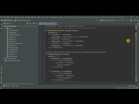 Mutation Rate Calculator Using Python