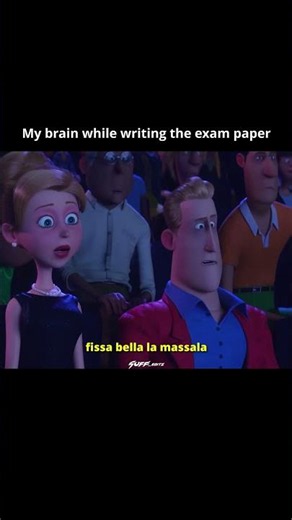 why does my brain do this during exams? 💀