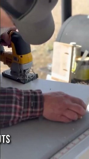 Mastering Angled Cuts with DeWalt Jigsaw | Quick Tutorial!