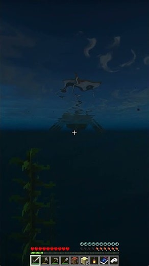 Не си ВДИГНАЛА ПЛАТНОТО ⛵ | Minecraft Thalassophobia #shorts