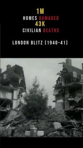 Million Homes Destroyed in London | WWII