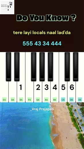 Do You Know Piano Tutorial 🎹 | Diljit Dosanjh | Easy Notes #shorts