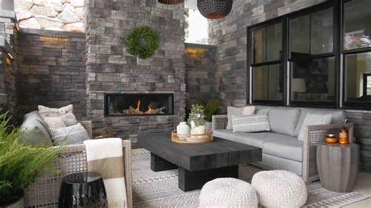 How to Build a Cozy Winter Under-Deck Patio for Minimal Cost