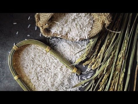 Traditional rice drying process