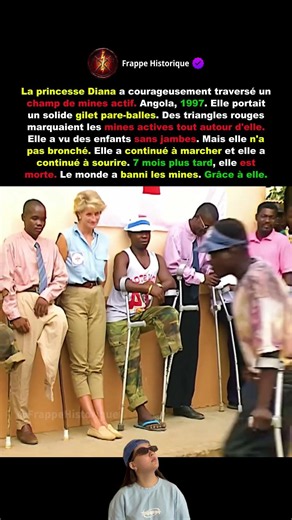 ELLE A TRAVERSÉ UN CHAMP DE MINES ACTIF