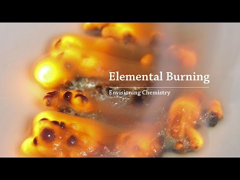 Envisioning Chemistry: Elemental Burning