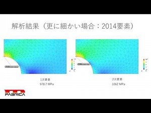 Fusion 360 Simulation 使うべきは1次要素か2次要素か（linear element or parabolic element?)