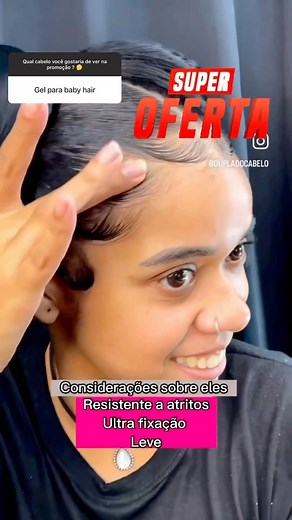 Dupla do Cabelo | Descubra o segredo para um baby hair. Com sua fórmula única, o Gel Cola Du Barão mantém os fios no lugar o dia todo. E a melhor parte?... | Instagram